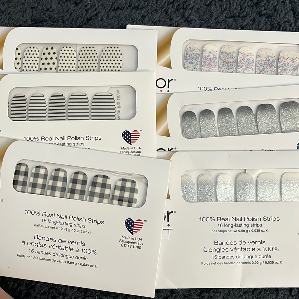 Six New Sets of Color Street Nail Polish Strips